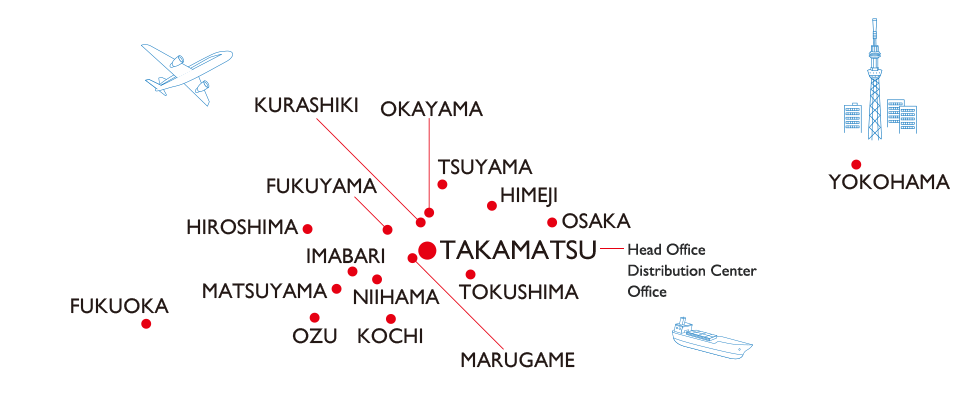 Domestic Sales Office Map